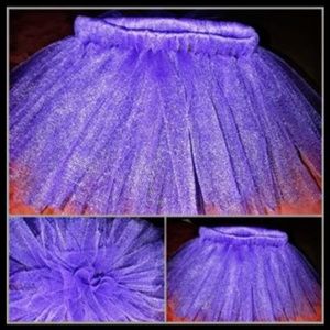 Purple Infant Fluffy Tutu 6-9mos size